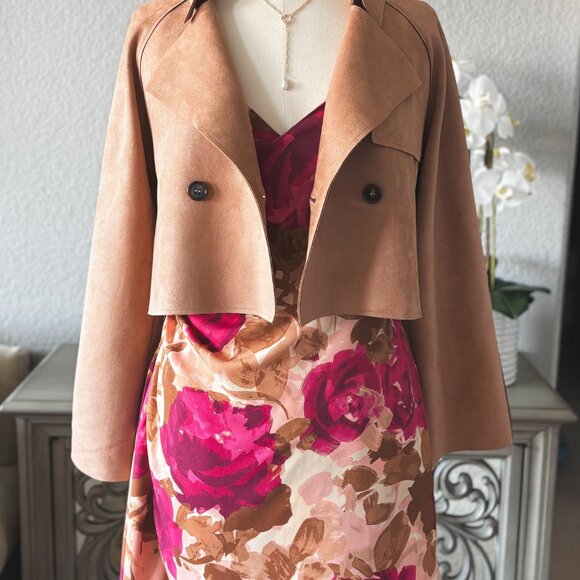 Women's Romantic Floral Mini Dress | Sage The Label | Pink Multi - Picture 6 of 11